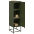 Aparador de acero verde oliva 36x39x123