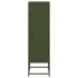 Aparador de acero verde oliva 36x39x123