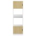 Armarios para horno 2 uds Porto roble sonoma madera
