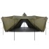 Tienda campaña familiar tipi 6 personas impermeable verde