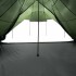 Tienda campaña familiar tipi 6 personas impermeable verde