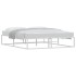 Estructura cama sin colchón metal blanco