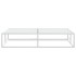 Estructura cama sin colchón metal blanco