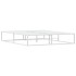 Estructura cama sin colchón metal blanco