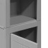 Mueble de baño BODO gris 44x30x160