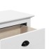Banco de recibidor BODO blanco 114x40x45