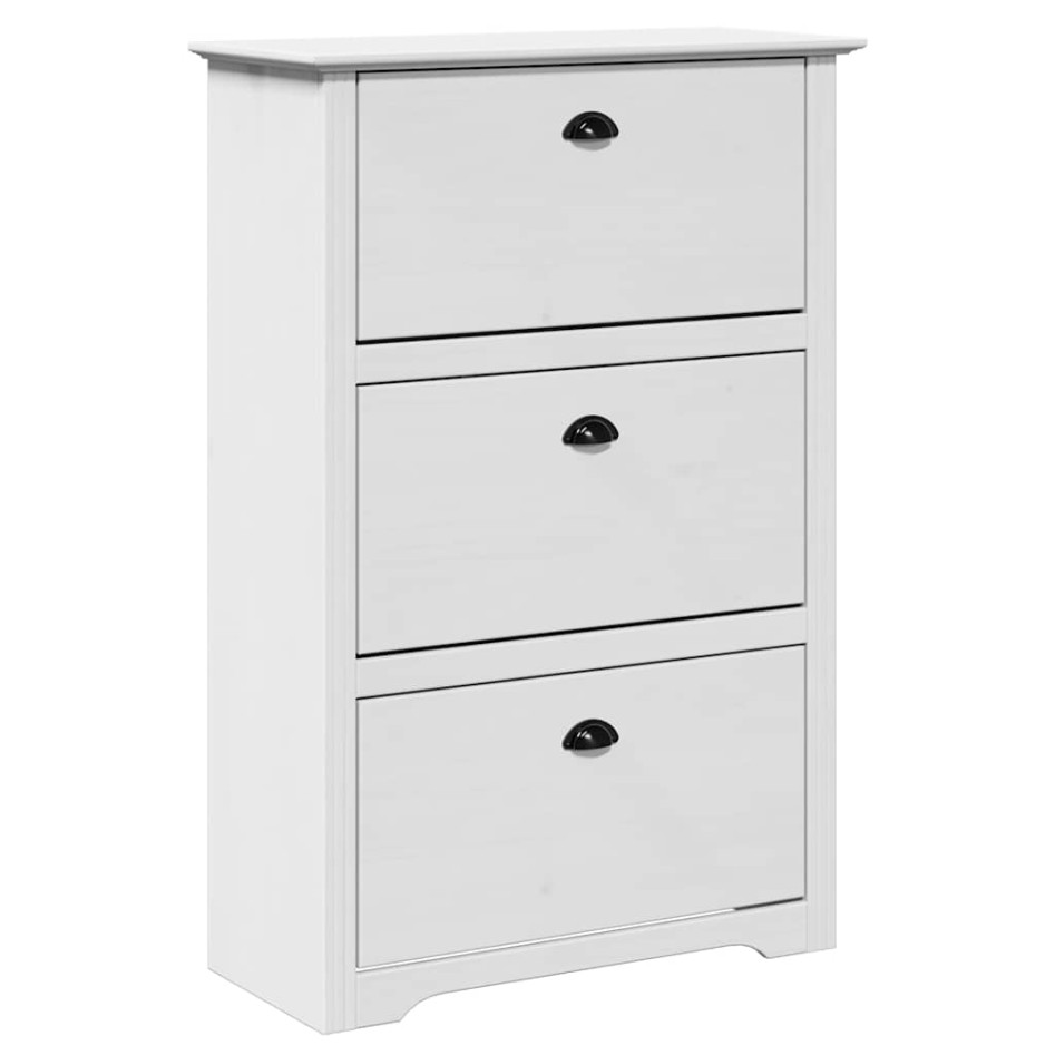 Zapatero BODO blanco 80x35x118