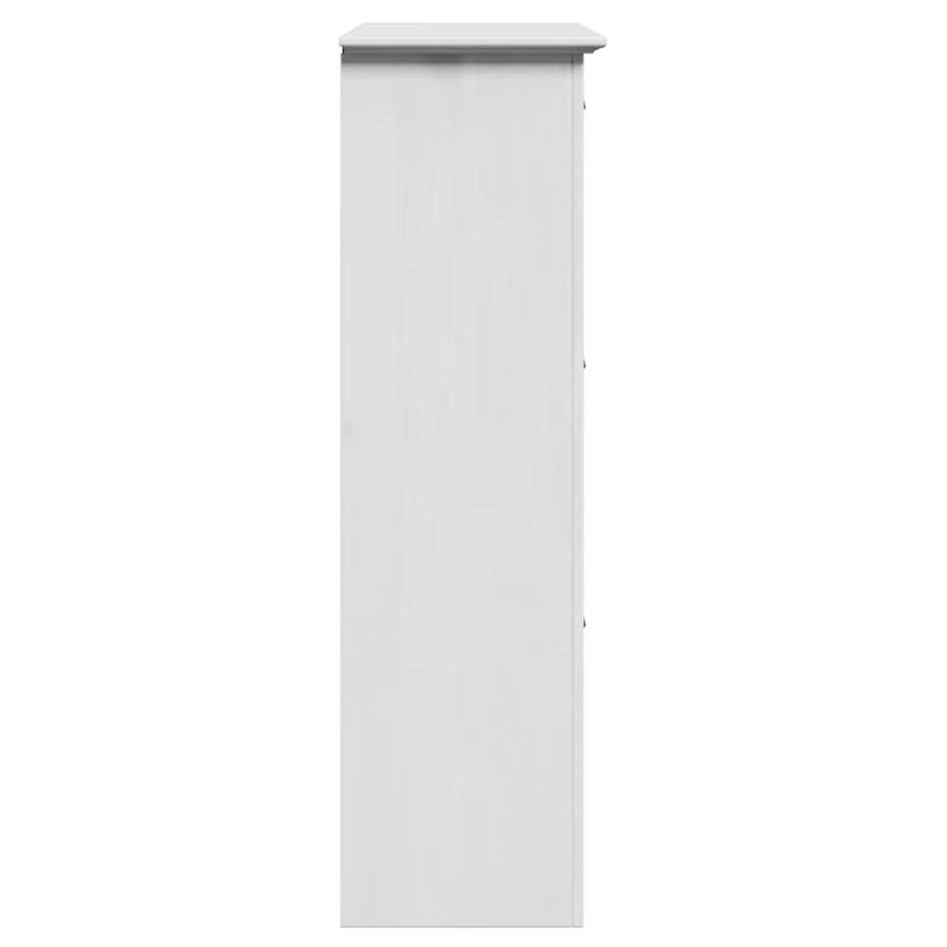 Zapatero BODO blanco 80x35x118