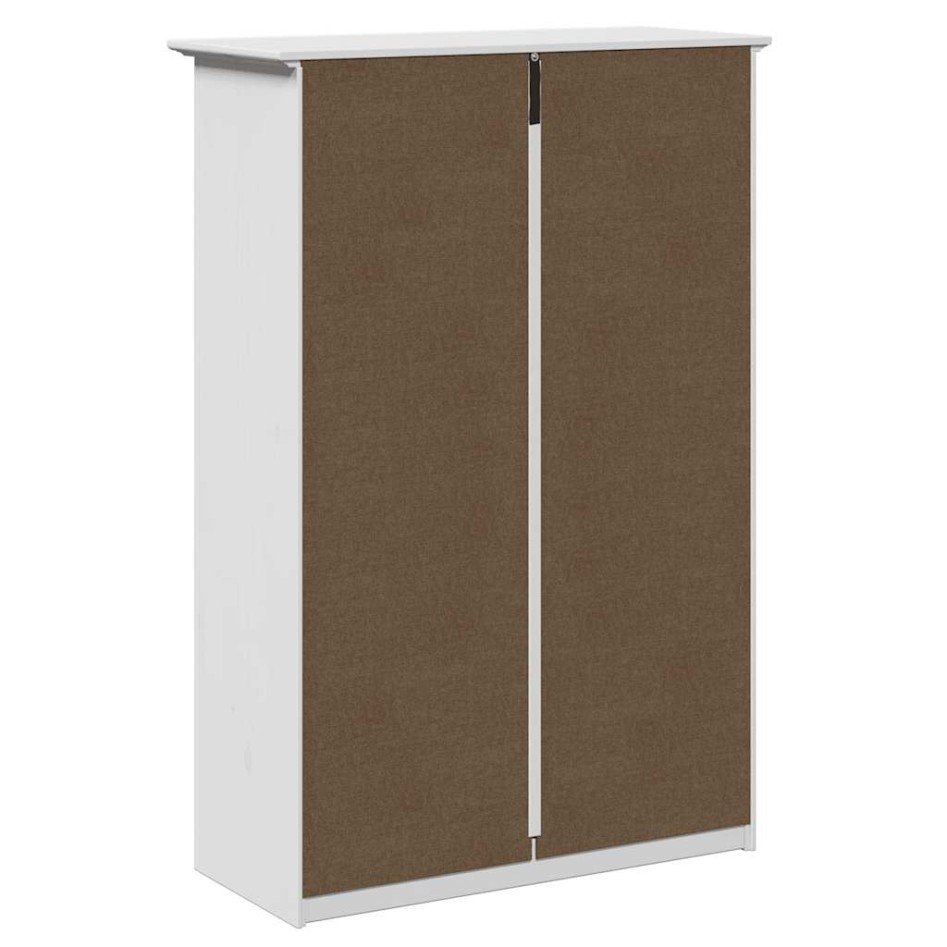 Zapatero BODO blanco 80x35x118