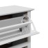 Zapatero BODO blanco 80x35x118