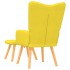 Silla de relajación taburete tela