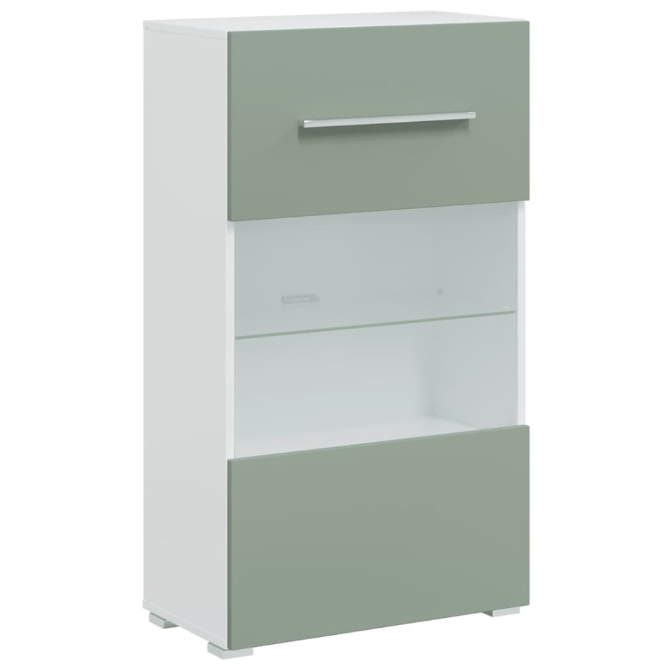 Muebles para TV 5 piezas con iluminación LED verde