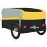 Remolque para bicicleta hierro negro y amarillo 45