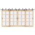 Kit de herrajes para puertas correderas acero negro 427