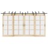 Kit de herrajes para puertas correderas acero negro 427