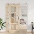 Kit de herrajes para puerta corredera 183 cm acero