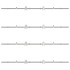 Kit de herrajes para puerta corredera 366 cm acero
