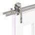 Kit de herrajes para puerta corredera 366 cm acero