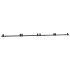 Kit de herrajes para puertas correderas acero negro 400