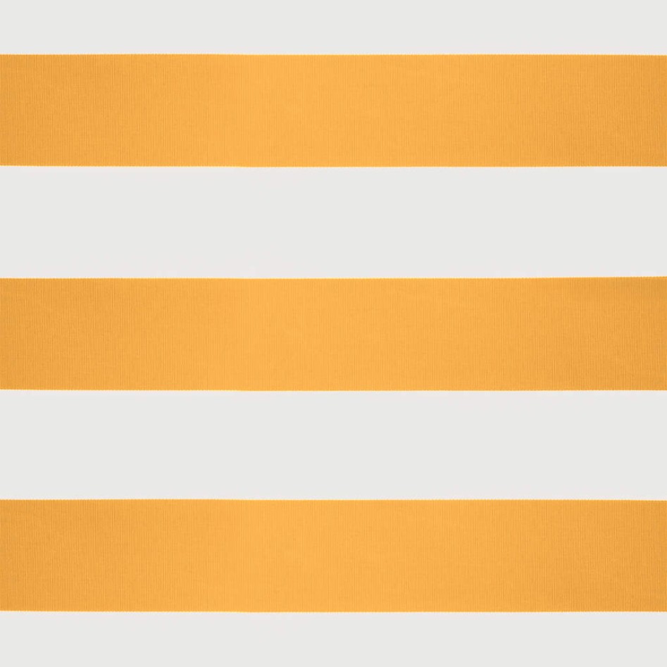 Toldo retráctil aluminio y tela blanco y amarillo 3x2,5