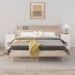 Mesitas de noche 2 uds madera maciza pino blanco 40x35x61,5