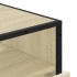 Cajonera de madera contrachapada roble sonoma 70x41x83,5