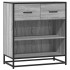 Aparador madera ingeniería gris sonoma 68x35x76