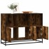 Aparador madera contrachapada color roble ahumado 100x35x76
