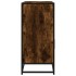 Aparador madera contrachapada color roble ahumado 100x35x76