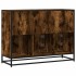 Aparador madera contrachapada color roble ahumado 100x35x76