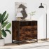 Cómoda de madera contrachapada roble ahumado 70x41x70