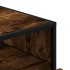 Cómoda de madera contrachapada roble ahumado 70x41x70