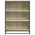 Estantería madera ingeniería color roble 80,5x35x107,5