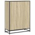 Estantería madera ingeniería color roble 80,5x35x107,5