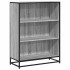 Estantería madera ingeniería gris sonoma 80,5x35x107,5