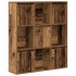 Estantería madera de ingeniería color envejecido 89x24x101,5