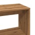 Escritorio de esquina madera contrachapada 200,5x50x76