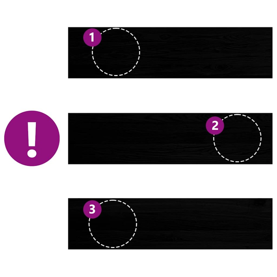 Peldaños de escalera 12 uds madera maciza roble marrón