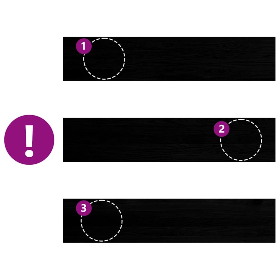 Peldaños de escalera 12 uds madera maciza roble marrón