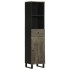 Conjunto de muebles de baño 3 piezas madera maciza mango