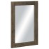 Conjunto de muebles de baño 3 piezas madera maciza mango