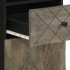 Conjunto de muebles de baño 3 piezas madera maciza mango