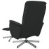 Sillón reclinable de masaje con reposapiés tela