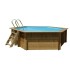 Ananas Piscina octogonal