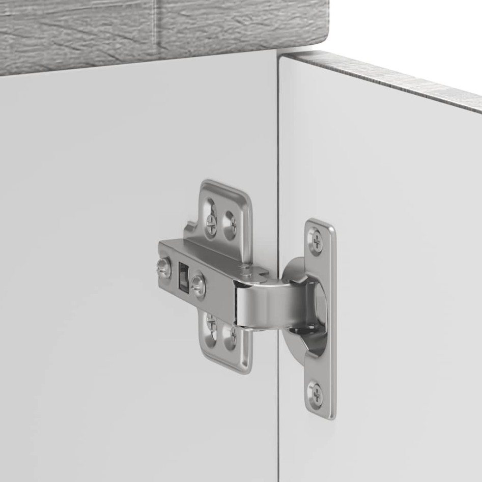 Mueble bajo de cocina Kalmar gris sonoma madera de