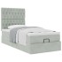 Estructura cama otomana colchones gris claro
