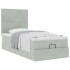 Estructura cama otomana colchones gris claro
