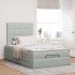 Estructura cama otomana colchones gris claro