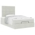 Estructura cama otomana colchones gris claro