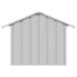 Caseta para perros con techo acero galvanizado 85x107x81